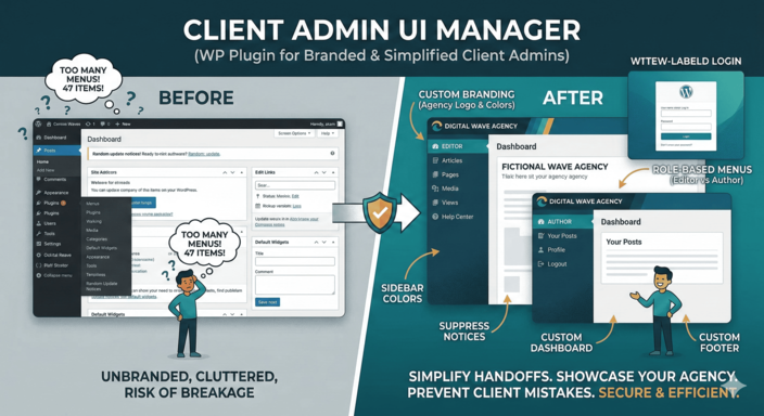 Client Admin UI Manager