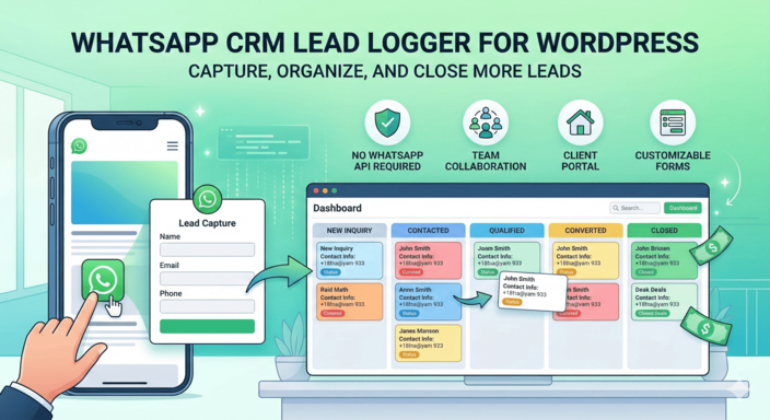 WhatsApp CRM Lead Logger